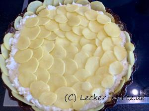 Gratinierter Kartoffel-Lauch-Auflauf