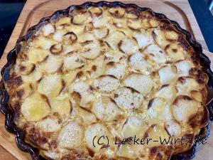 Gratinierter Kartoffel-Lauch-Auflauf