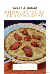 Andalusische Erbsensuppe mit Chorizo