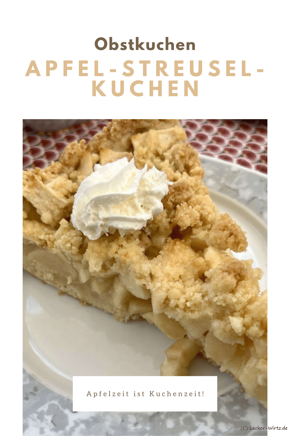 Apfel-Streusel-Kuchen