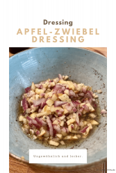 Apfel-Zwiebel Dressing