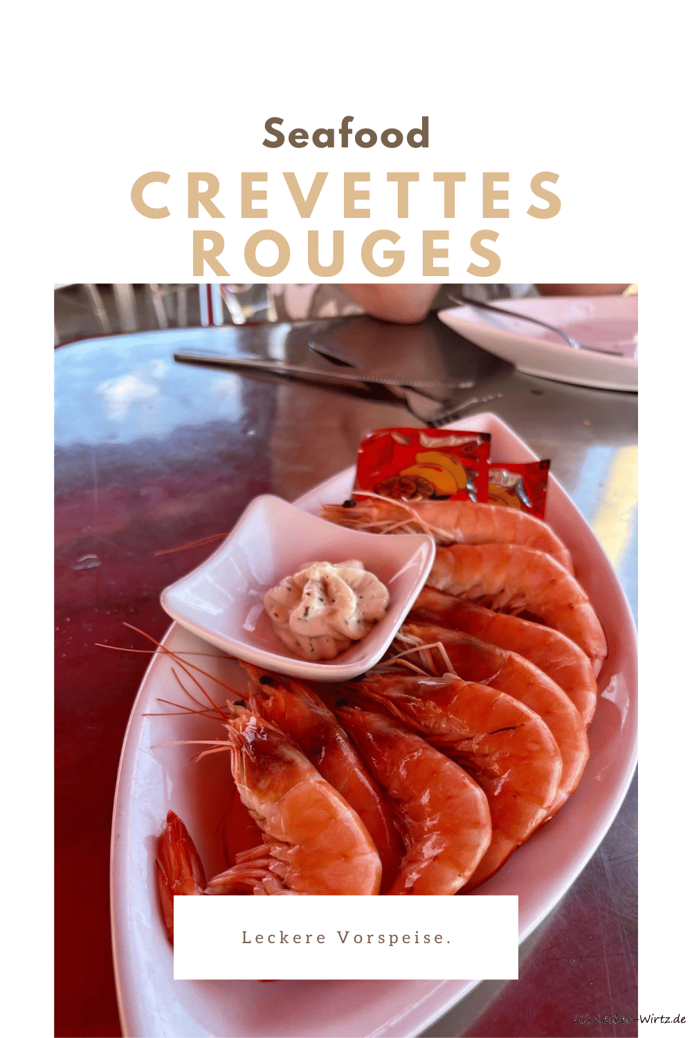 Crevettes rouges