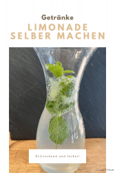 Limonade selber machen