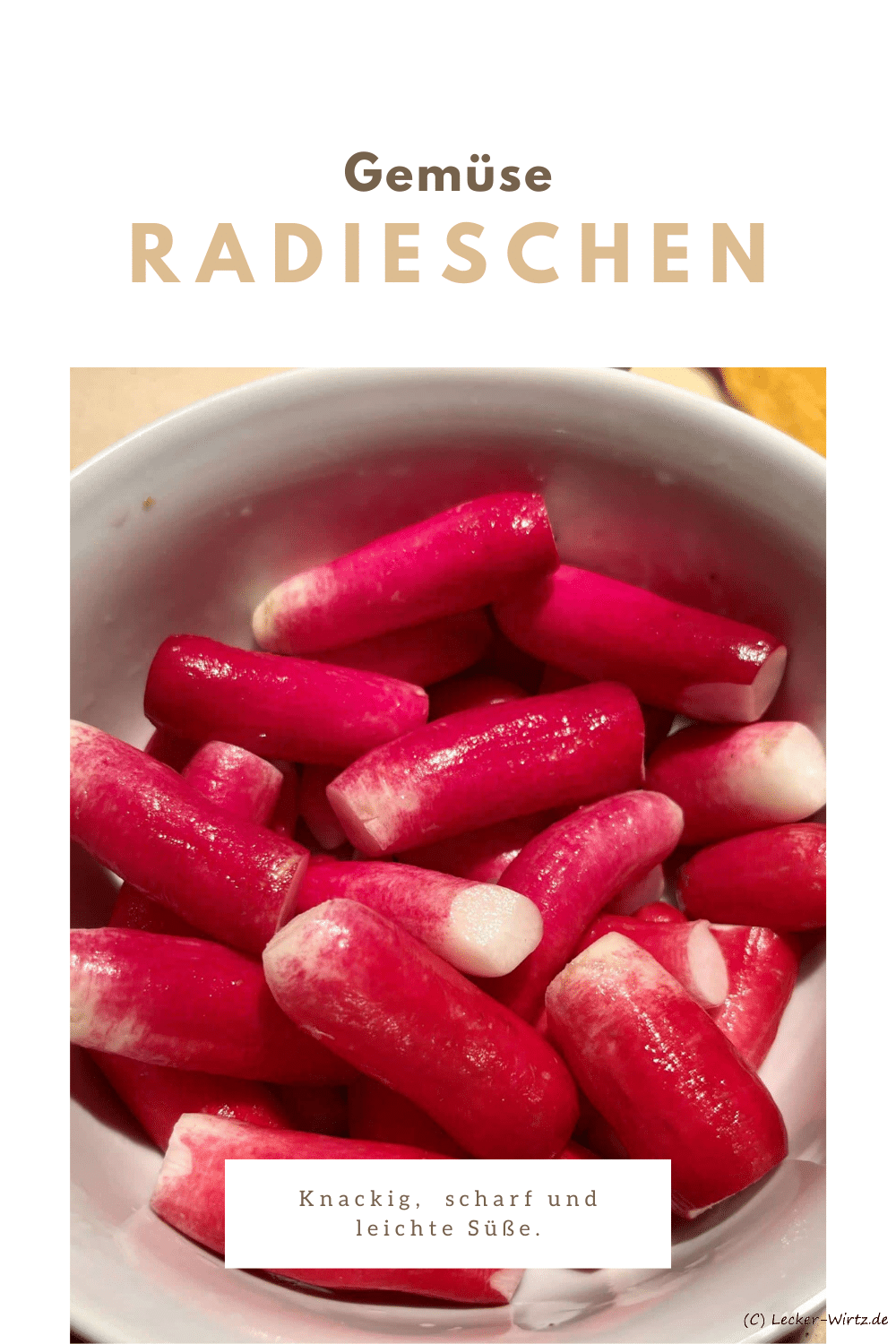 Radieschen aus Frankreich