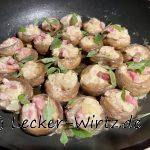 Gefüllte Champignons