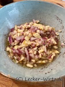 Apfel-Zwiebel Dressing