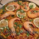 Paella Crevettes Rouge