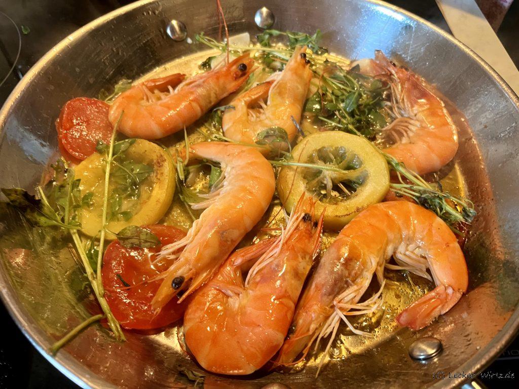 Crevettes rouges