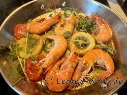 Crevettes rouges