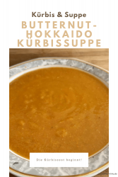 Butternut-Hokkaido Kürbissuppe