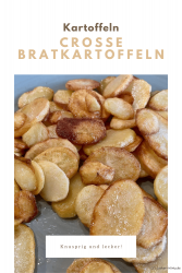 Crosse Bratkartoffeln aus rohen Kartoffeln