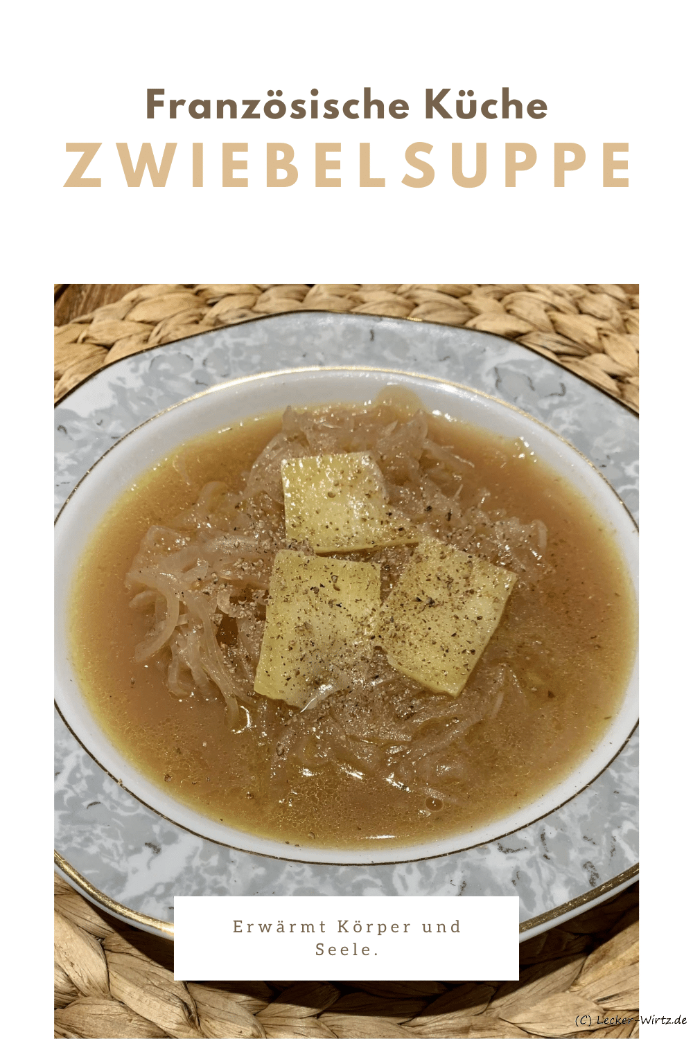 Französische Zwiebelsuppe