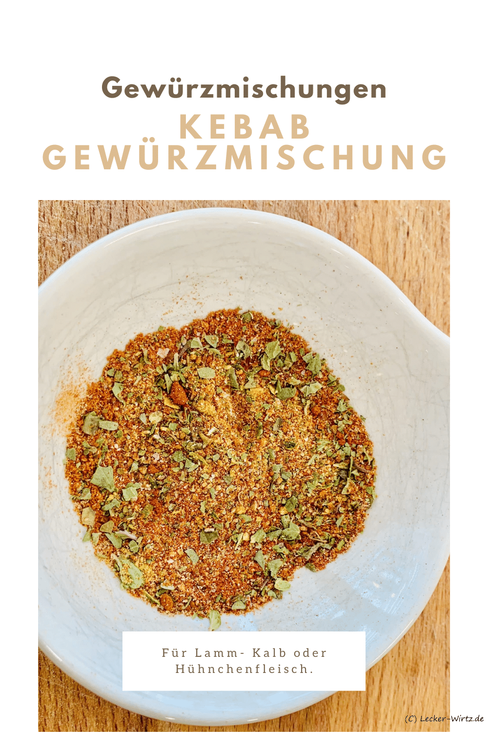 Kebab Gewürzmischung – Kebap Gewürzmischung