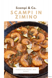 Scampi in Zimino – italian cuisine