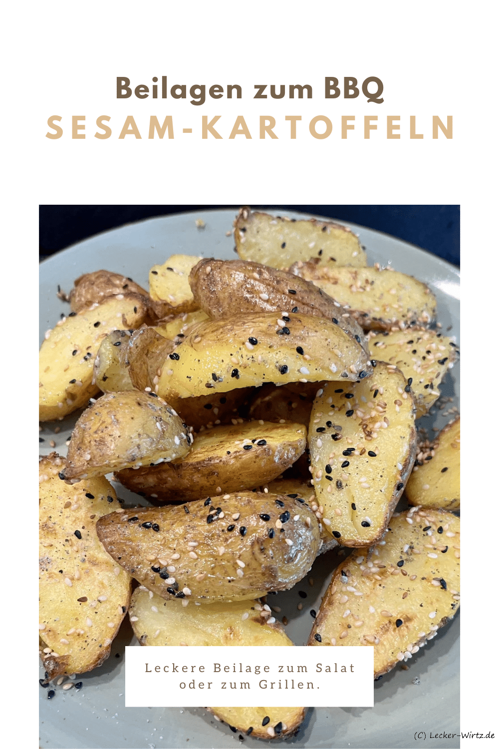 Sesam-Kartoffeln
