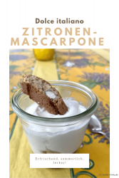 Zitronen-Mascarpone auf Cantuccini