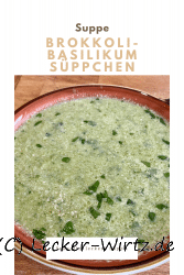Brokkoli-Basilikum Süppchen