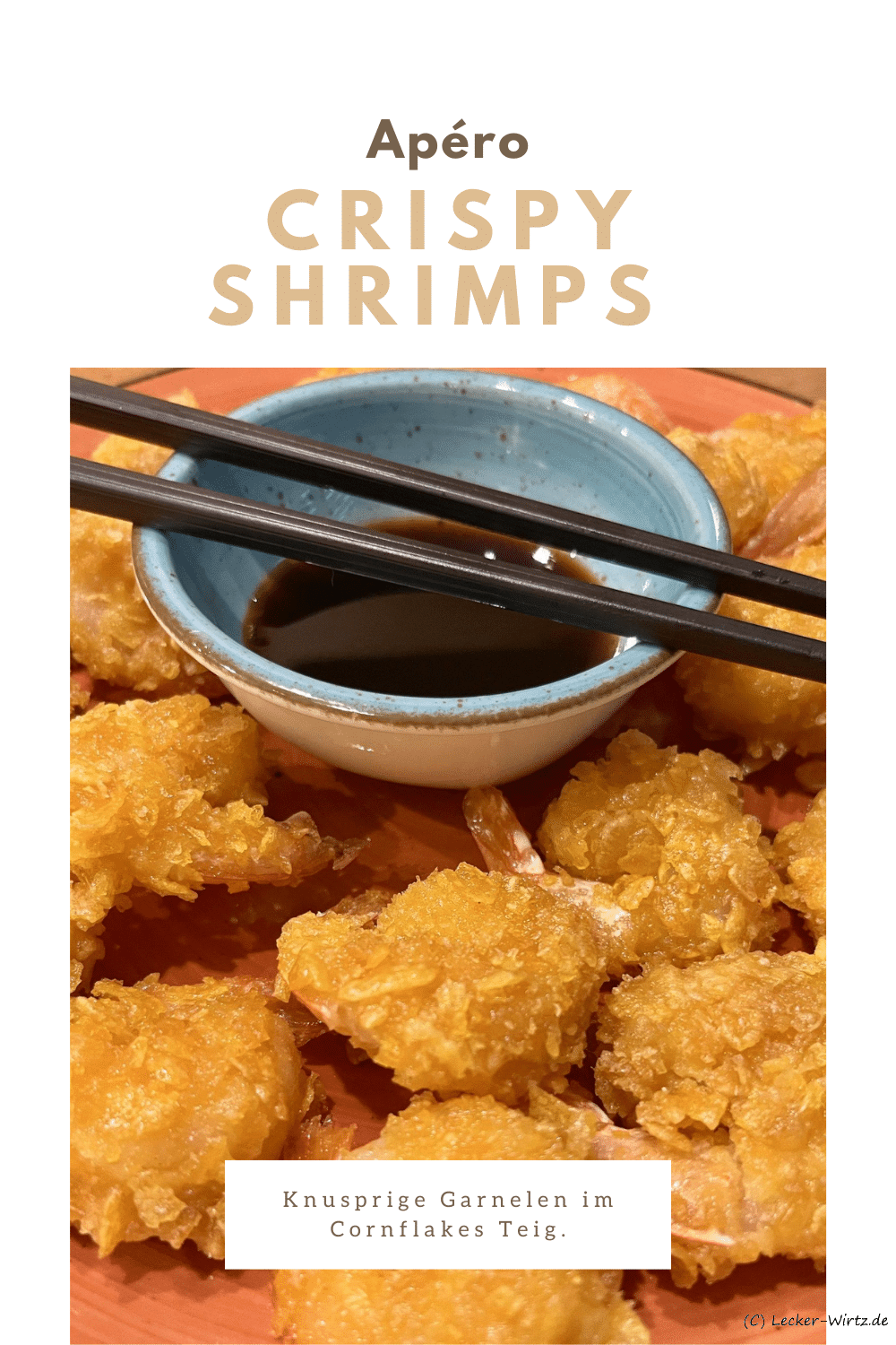 Crispy Shrimps – knusprige Garnelen im Cornflakes Teig