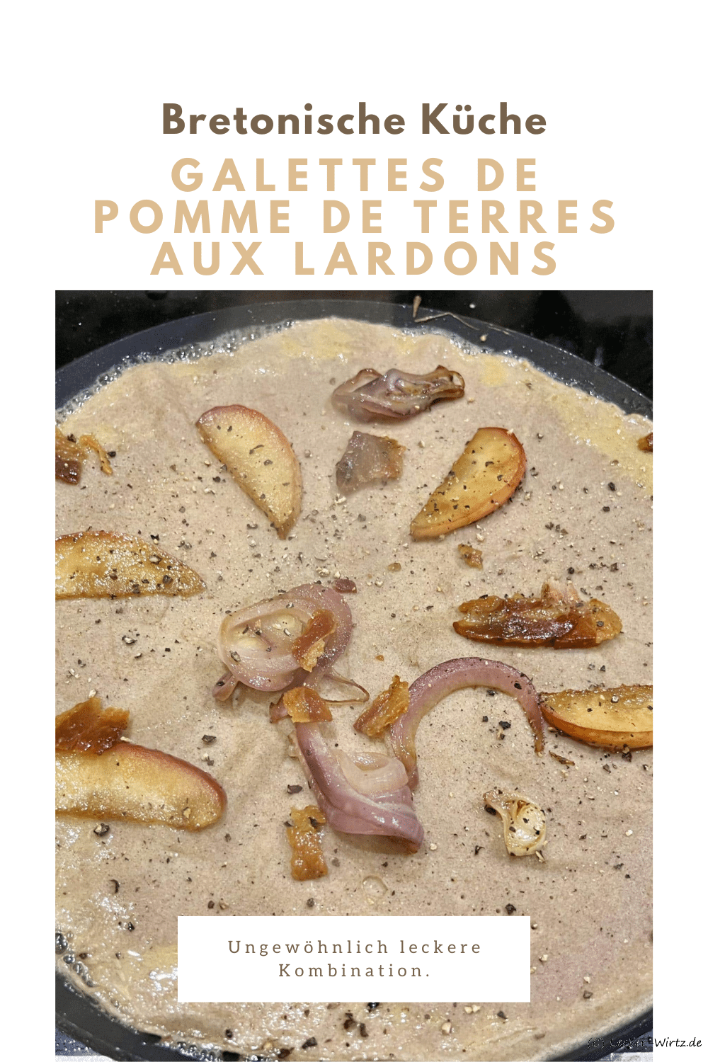 Galettes de pomme de terres aux lardons