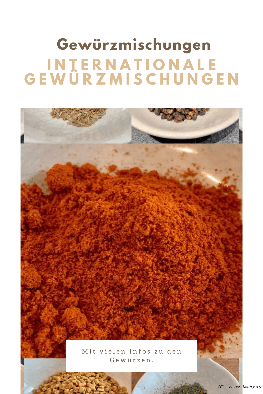 Internationale Gewürzmischungen