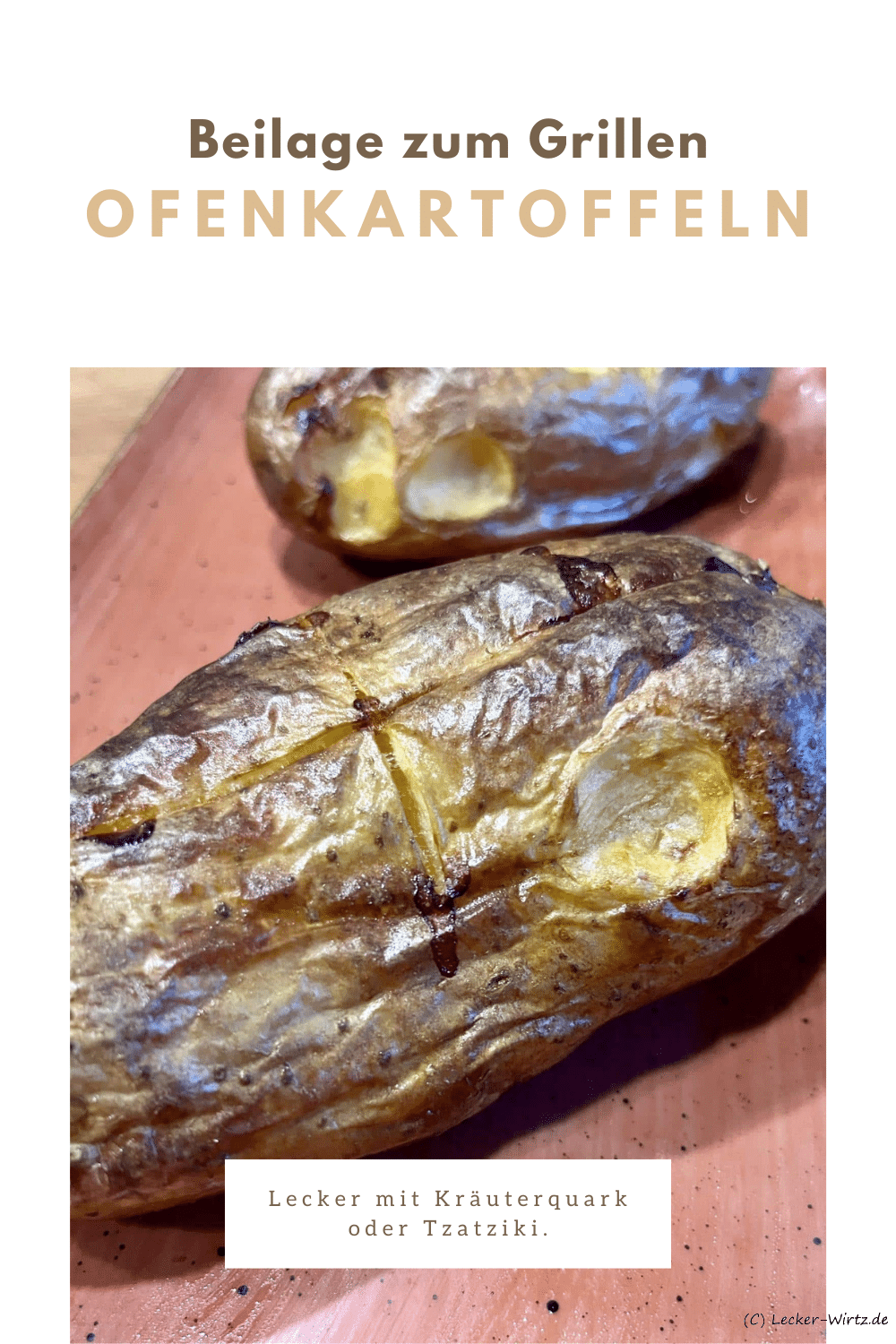 Ofenkartoffel ohne Alufolie