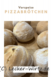 Pizzabrötchen – italienische Vorspeise
