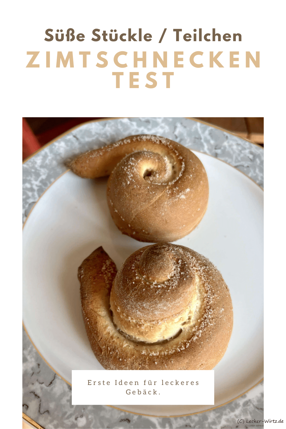 Zimtschnecken Test