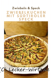 Zwiebelkuchen mit Südtiroler Speck