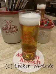 Mühlenkölsch in der Brauwelt in Köln Kalk