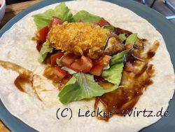 Crispy Chicken Wrap