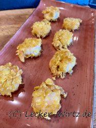 Garnelen im Cornflakes Teig