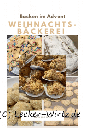Weihnachtsbäckerei – Backen im Advent