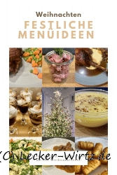 Festliche Menüideen für Weihnachten