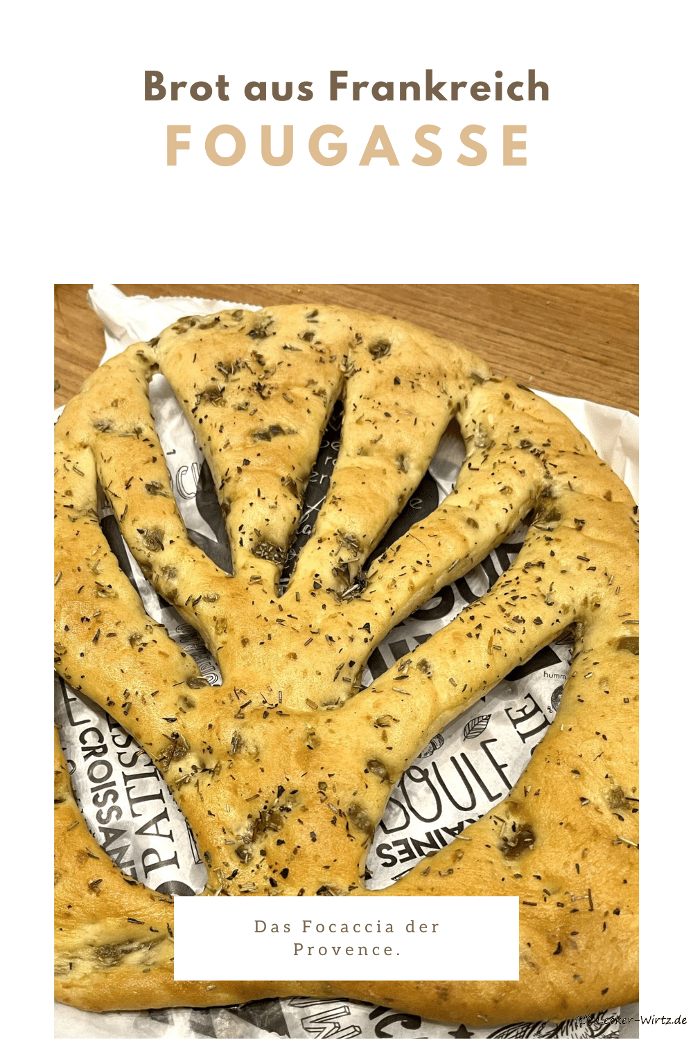 Fougasse – das Focaccia der Provence
