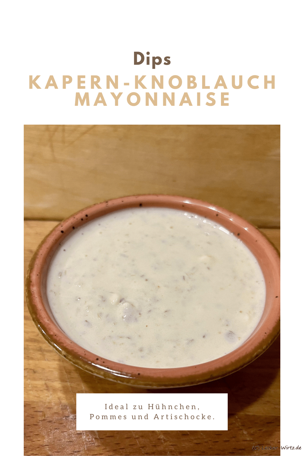Kapern-Knoblauch Mayonnaise