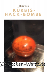 Kürbis-Hack-Bombe aus dem Backofen