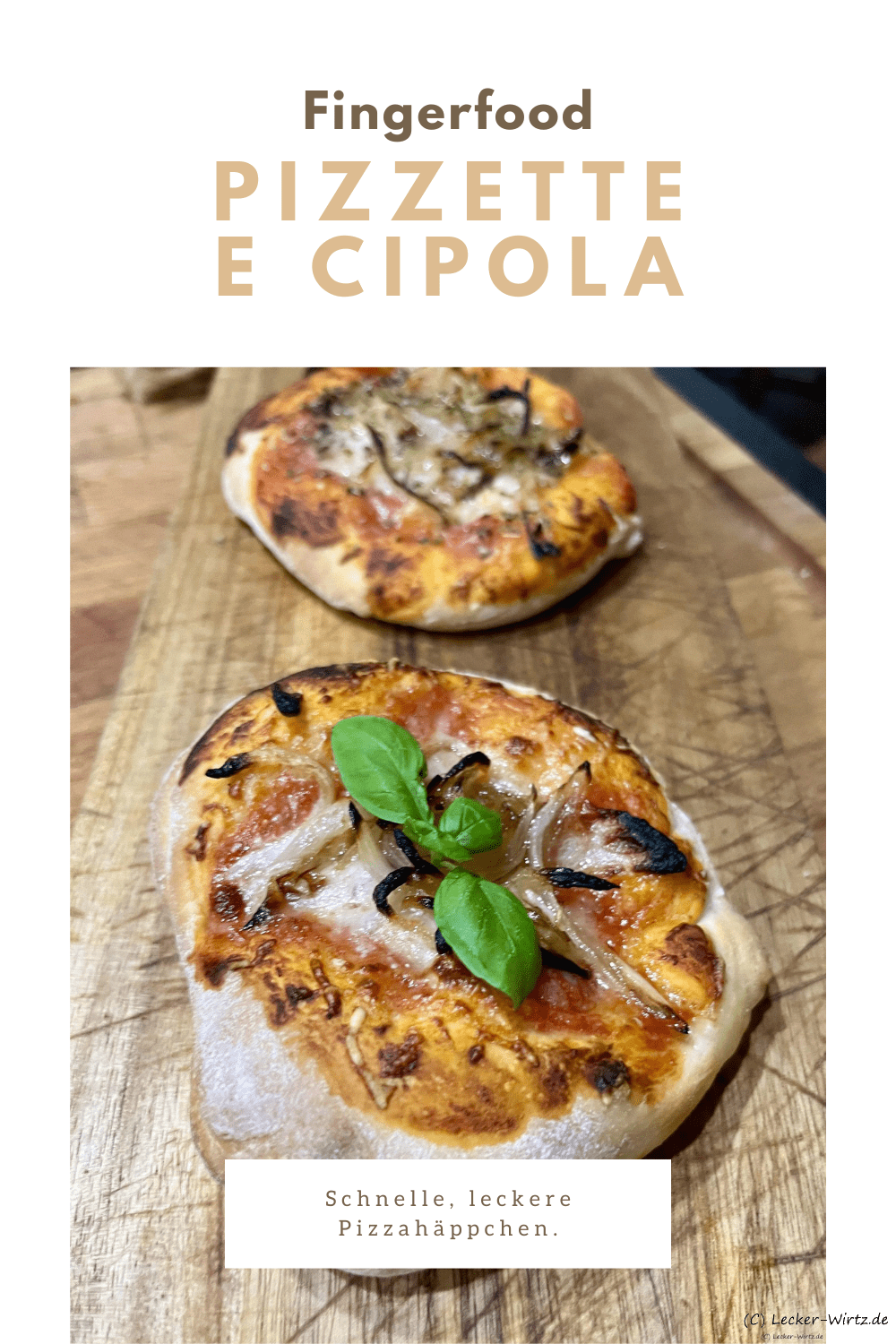 Pizzette e cipola
