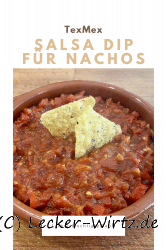 Salsa Dip für Nachos