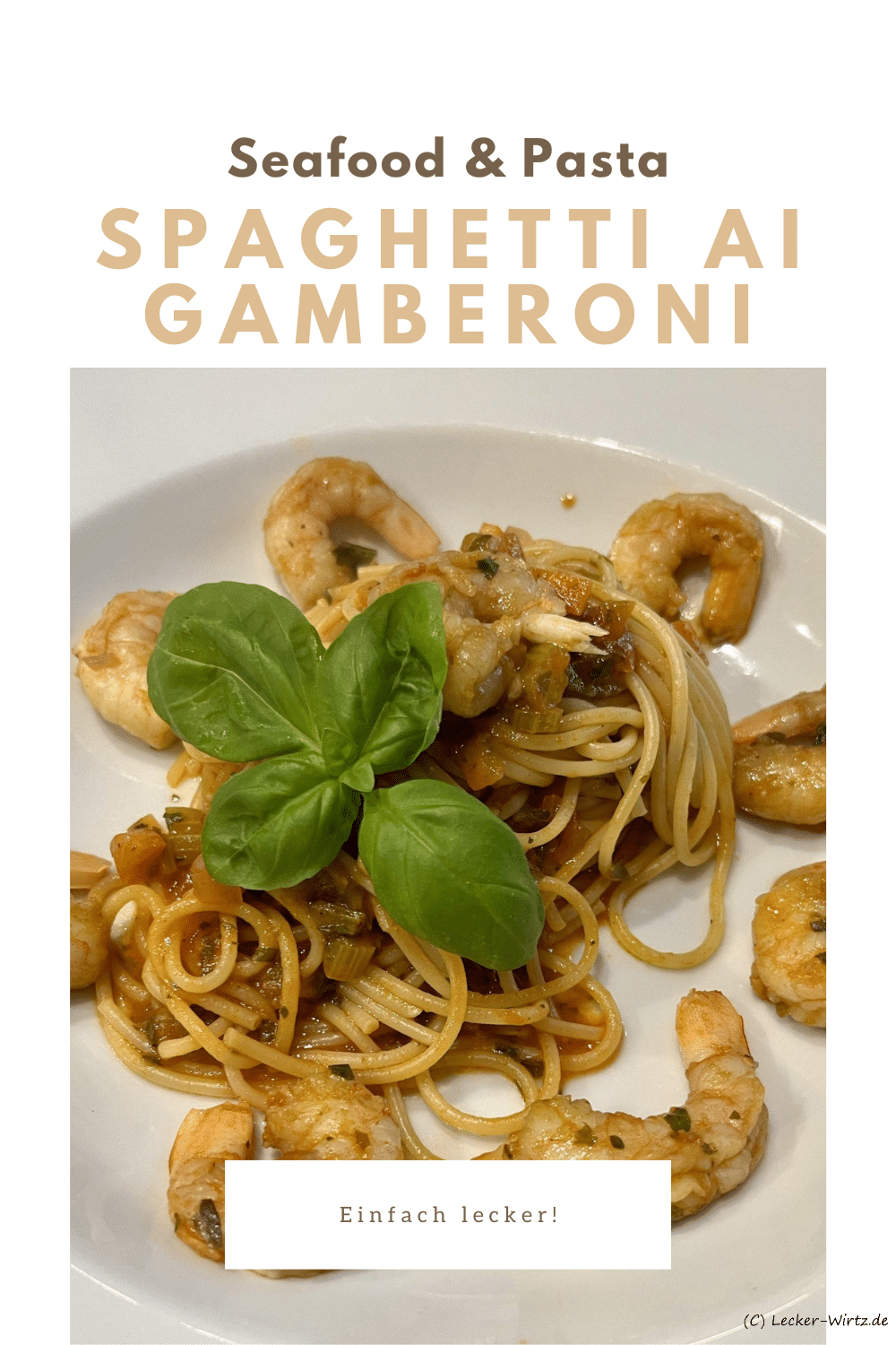 Spaghetti ai Gamberoni