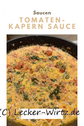 Tomaten-Kapern Sauce