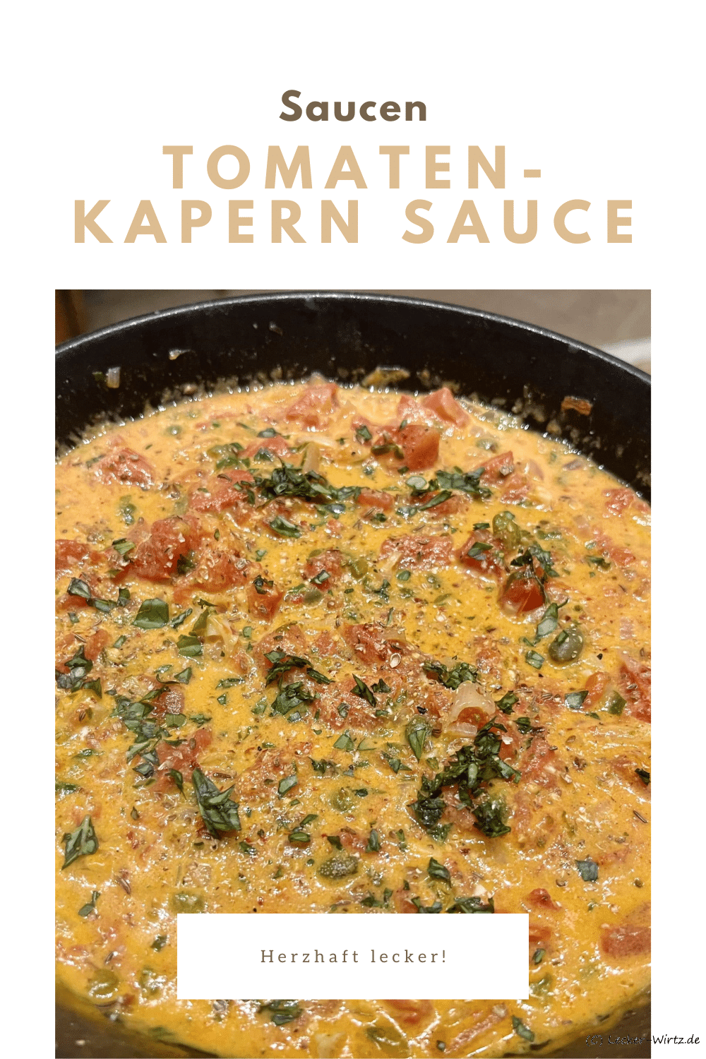 Tomaten-Kapern Sauce
