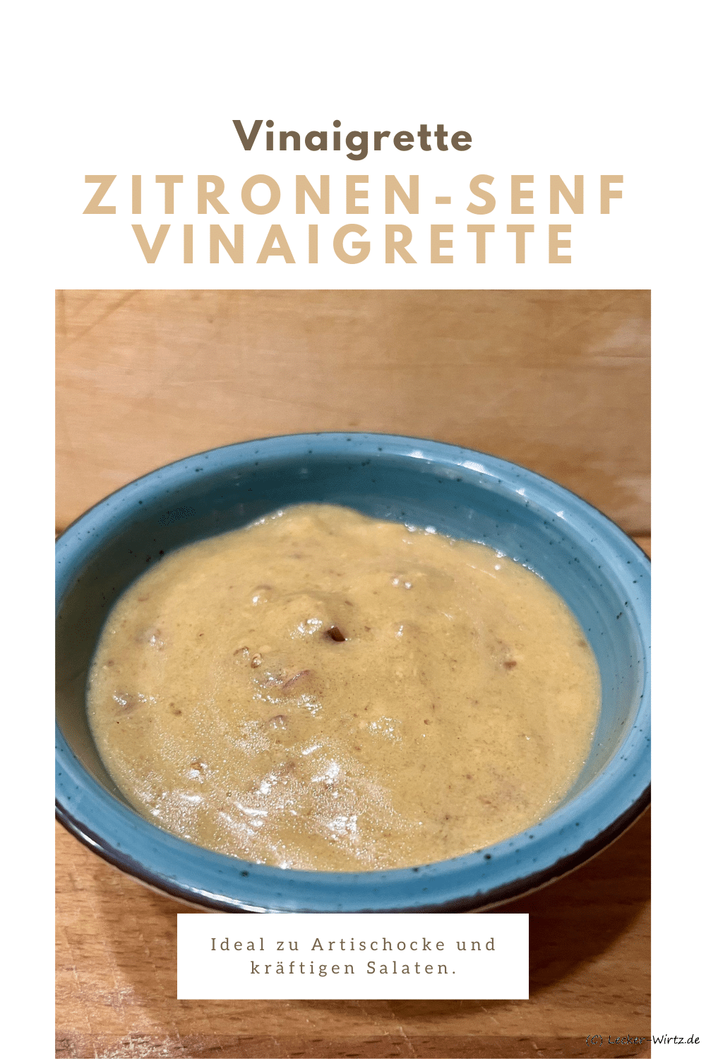 Zitronen-Senf Vinaigrette