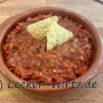 Salsa Dip für Nachos