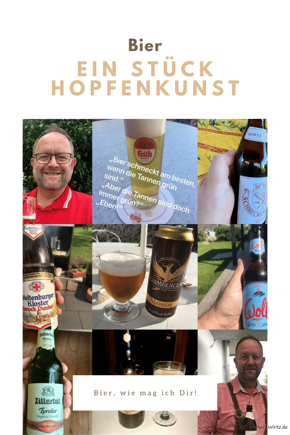 Bier - Ein Stück Hopfenkunst