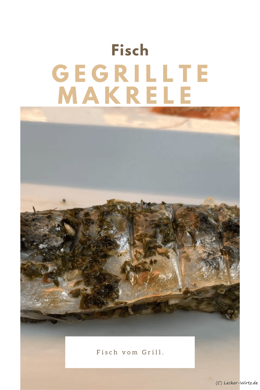Gegrillte Makrele – Maquereau grillé