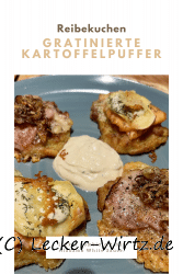 Gratinierte Kartoffelpuffer