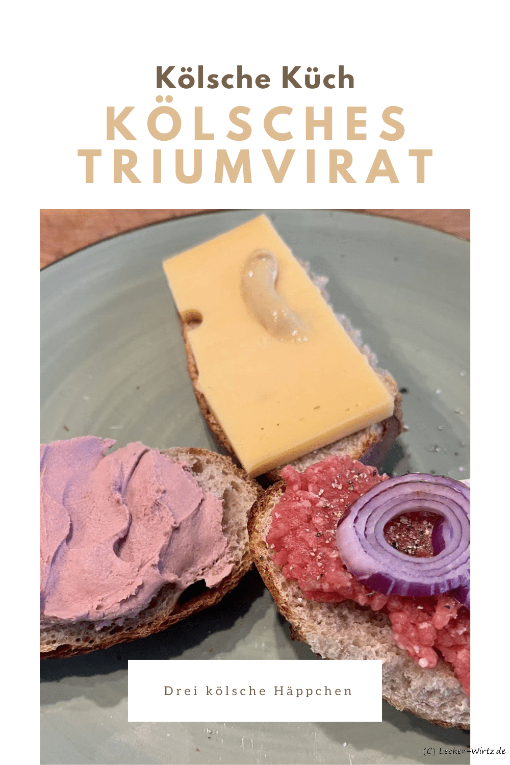 Kölsches Triumvirat – Drei kölsche Häppchen