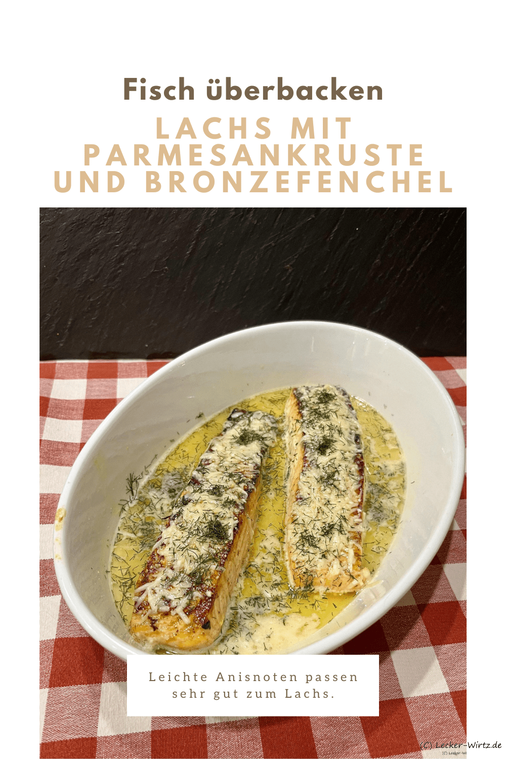 Lachs mit Parmesankruste und Bronzefenchel