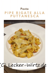 Pipe Rigate alla Puttanesca