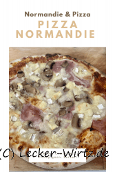 Pizza Normandie (Jambon, Camembert, Champignon)